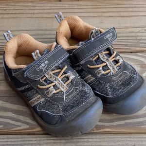 OshKosh B'gosh Brown and Gold Shoes